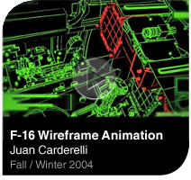 Juan F-16 Wireframe
