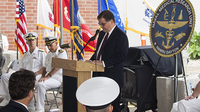 Ribbon-Cutting Ceremony for ETC's KRAKEN Held by Naval Medical Research Unit Dayton, located at Wright-Patterson Air Force Base