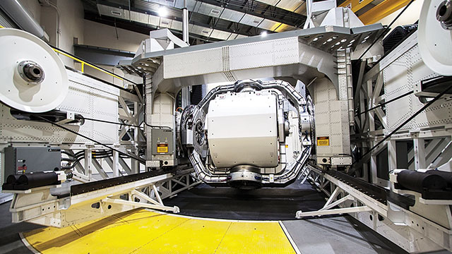 The KRAKEN is the world's most technologically advanced spatial disorientation training and research device